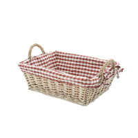 Proutěná miska Karo, čtvercová