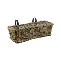 Proutěný květináč Rattan, střední