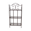 Kovový regál Arabeske