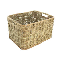 Košík z rákosové slámy, velký