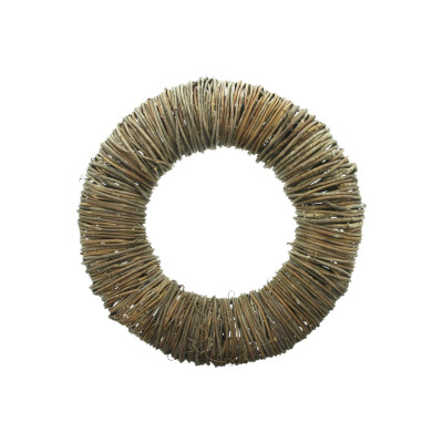 Proutěný věnec Natur, 36 cm