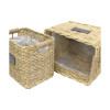 Proutěné koše, sada 2 ks