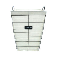 Kovový koš na prádlo Laundry