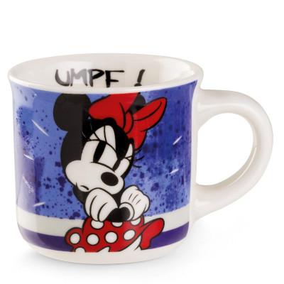 Porcelánový šálek na espresso Minnie, modrý