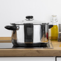 Nerezový hrnec Sylt, O 20 x 11,5 cm