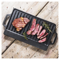 Litinová grilovací deska obdélníková