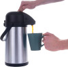 Termokonvice 2,2 l z nerezové oceli s pumpovací funkcí