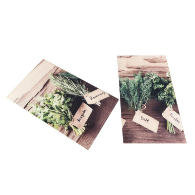 Ochranné krycí desky Bylinky, sada 2 ks