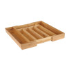 Bambusový organizér na příbory, 31-48 x 37 x 5 cm