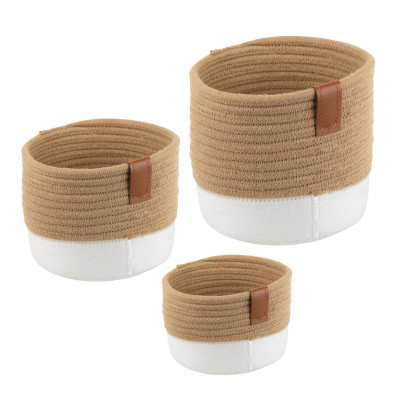 Úložné koše kulaté 2 ks