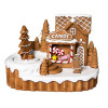 LED Dekorace Perníková chaloupka