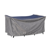 Ochranný obal na zahradní nábytek, šedý, 185 x 125 x 85 cm
