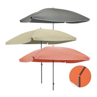 Slunečník čtvercový, béžový,  UV50+ 150x200cm